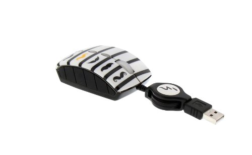 Comprar T'nB Guppy 3 VIP - Ratón (USB, Óptico, oficina, 0.8 m) Negro, Color blanco al mejor precio