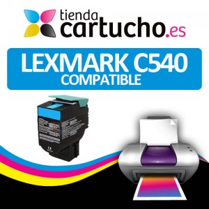 Comprar Toner CYAN LEXMARK C540 compatibleToner CYAN LEXMARK C540 compatible al mejor precio