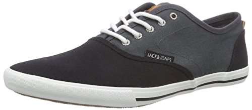 Comprar JACK & JONES Jjspider Canvas Blocking Asphalt - zapatilla deportiva de lona hombre, multicolor, talla 42 al mejor precio