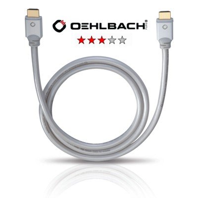 Comprar OEHLBACH 92420 cable HDMI - cables HDMI (0,75m, HDMI, HDMI) Color blanco al mejor precio