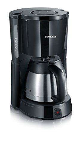 Comprar Severin KA 4131 - Cafetera con jarra termo de acero inoxidable, color negro y gris al mejor precio