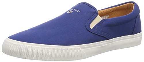 Comprar GANT FOOTWEAR Hero - Zapatillas de casa de lona hombre, color azul, talla 44 al mejor precio