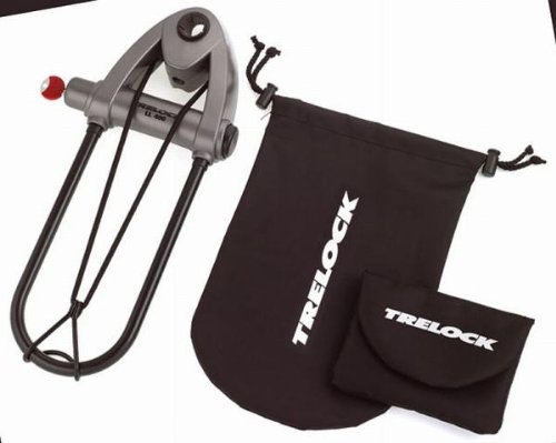 Comprar Trelock - Candado antirrobo con soporte portaequipajes para bicicletas (260 mm, 400 L), color negro al mejor precio