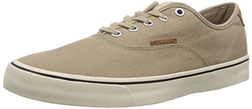 Comprar JACK & JONES JJSurf Cotton Low Sneaker Cornstalk - zapatilla deportiva de lona hombre, color beige, talla 40 al mejor precio