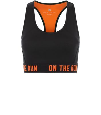 Comprar Black On The Run Print Crop Top al mejor precio