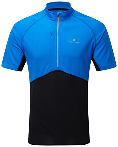 Comprar Ronhill RH-000377-RH00059-L - Camiseta de running para hombre, color Azul (Electric Blue/Black), talla L al mejor precio