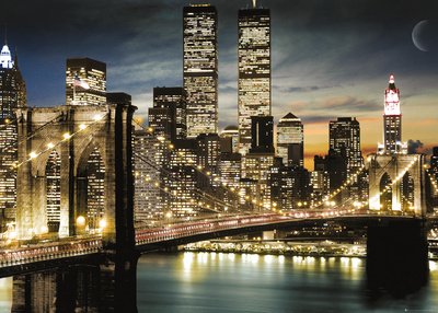 Comprar GB Eye Ltd, New York, Manhattan Lights, Poster Gigante, 100 x 140 cm al mejor precio