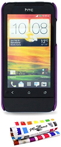 Comprar Muzzano F20875 - Funda para HTC One V, color violeta al mejor precio