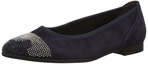 Comprar Gabor Gabor Damen Slipper grau/braun - Bailarinas para mujer, Azul Marino, 40 al mejor precio