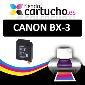 Comprar CARTUCHO COMPATIBLE CANON BX3 NEGROCARTUCHO COMPATIBLE CANON BX3 NEGRO al mejor precio