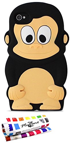 Comprar Muzzano F95968 - Funda para Apple iPhone  4, color negro al mejor precio