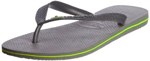 Comprar Havaianas Brasil - Chanclas, Unisex-Adultos, Gris (Grau) - 39/40 EU (37/38 BR) al mejor precio