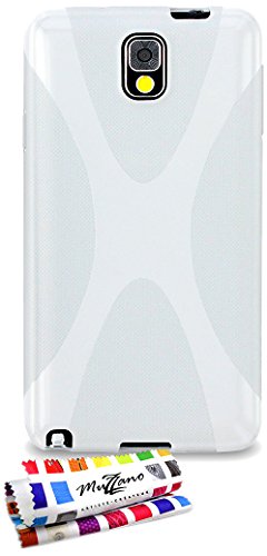 Comprar Muzzano F19889 - Funda para Samsung Galaxy Note 3, color blanco al mejor precio