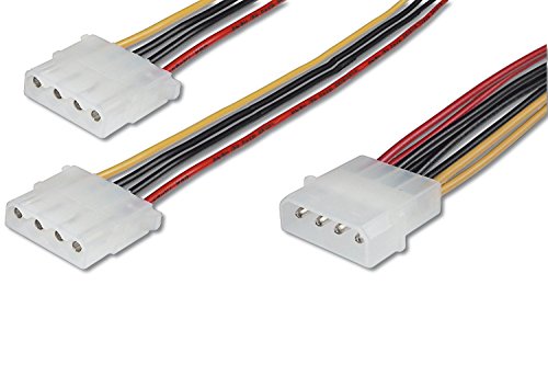 Comprar Digitus AK-430400-002-M - Cable (Macho/hembra, Molex (4-pin), 2 x Molex (4-pin), Derecho, Derecho, Multi) al mejor precio