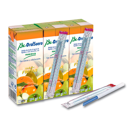 Comprar Bi-Oralsuero Sabor Frutas 3 X 200ml. al mejor precio