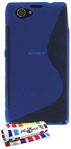 Comprar Muzzano F95656 - Funda para Sony Xperia Z1 Compact, color azul al mejor precio