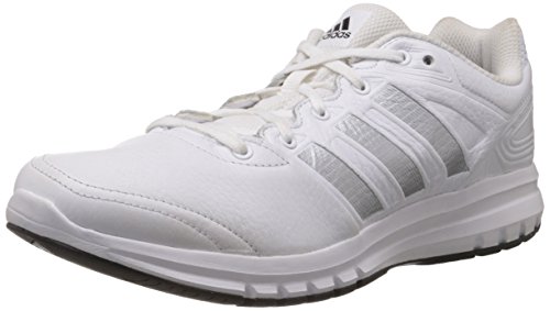 Comprar Adidas Duramo 6 Lea - Zapatillas de deporte para hombre, color blanco,  48 EU (12.5 Herren UK) al mejor precio