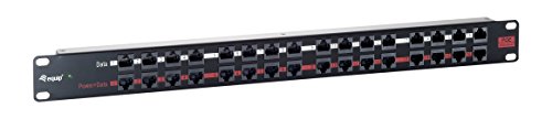 Comprar Equip Passive POE Patchpanel - Switch de red con 16 puertos, 48V, 50/60Hz, 100-240V, color negro al mejor precio