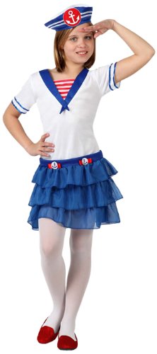 Comprar Atosa - Disfraz de marinero para niña, talla 5 - 6 años (15989) al mejor precio