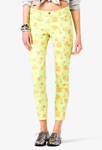 Comprar Jeans Skinny Rosas al mejor precio