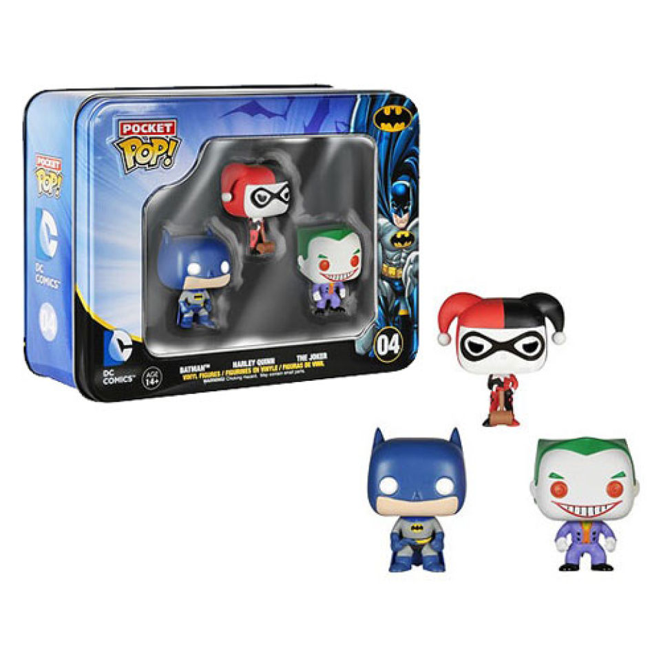 Comprar Batman Pocket POP! Tins pack de 3 Figuras al mejor precio