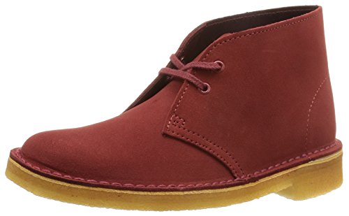 Comprar Clarks Originals Desert Boot    - Botas Desert Boots para mujer, Cherry Suede, 38 al mejor precio