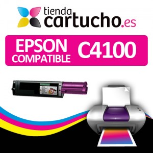 Comprar Toner MAGENTA EPSON C4100 compatible, sustituye al toner original C13S050147Toner MAGENTA EPSON C4100 compatible, sustituye al toner original C13S050147 al mejor precio