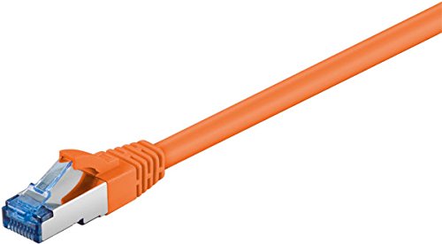 Comprar Wentronic CAT 6aSSTP PIMF - Cable de red (cat. 6, 2 conectores RJ45 + PIMF, apantallado) naranja 3 m al mejor precio
