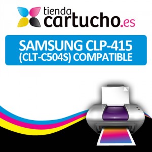 Comprar TONER CYAN SAMSUNG CLP 415 / CLT C504S COMPATIBLETONER CYAN SAMSUNG CLP 415 / CLT C504S COMPATIBLE al mejor precio
