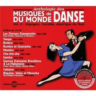 Comprar Musiques de Danse du Monde Spain Caribbean S.America (10CD) al mejor precio