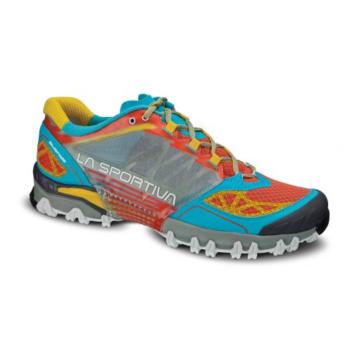 Comprar La Sportiva Bushido Woman Coral/Malibu - Deportivos de running para mujer, color azul, talla 42 al mejor precio