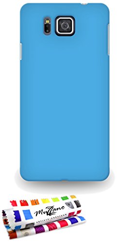 Comprar Muzzano F869451 - Funda para Samsung Galaxy Alpha, color azul lago al mejor precio