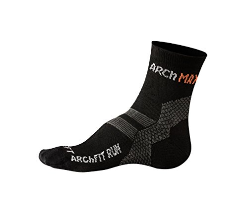 Comprar Arch Max Archfit Run Short - Calcetines unisex, color negro flúor, talla S al mejor precio