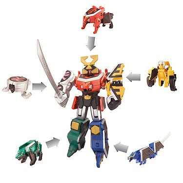 Bandai 31576 Power Rangers Samurai - Megazord