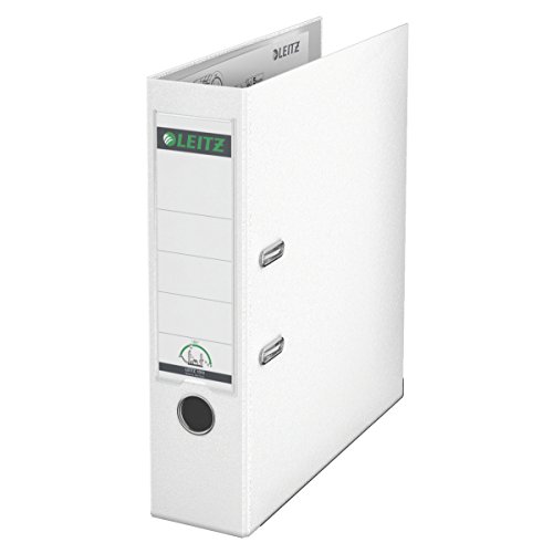 Comprar Leitz 180° Plastic Lever Arch File - Carpeta (Color blanco, A4) al mejor precio