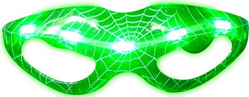 Comprar Gafas luminosas verdes telaraña - Única al mejor precio