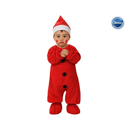 Comprar Atosa  - Disfraz de papa noel talla 0-6meses al mejor precio