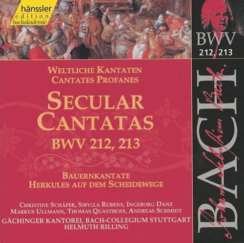 Comprar Bach: Secular Cantatas, BWV 212-213 al mejor precio