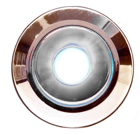 Comprar Lamptron Momentary Silver Housing Dot Blanco 16mm - Pulsador al mejor precio
