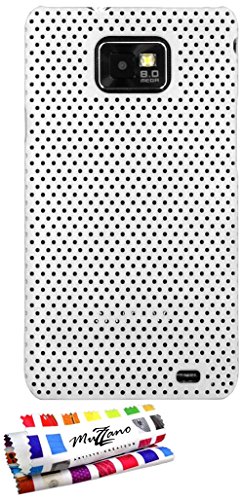 Comprar Muzzano Alveolia - Funda para Samsung Galaxy S2, color blanco al mejor precio