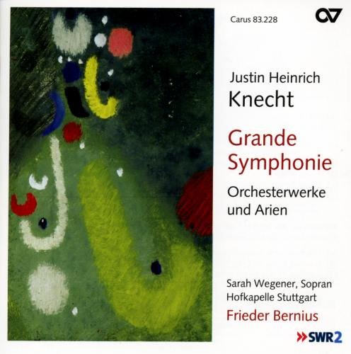 Comprar Knecht: Grande Symphonie (Obras Para Orquesta Y Arias) / Wegener, Hofkapelle Stuttgart - Bernius al mejor precio
