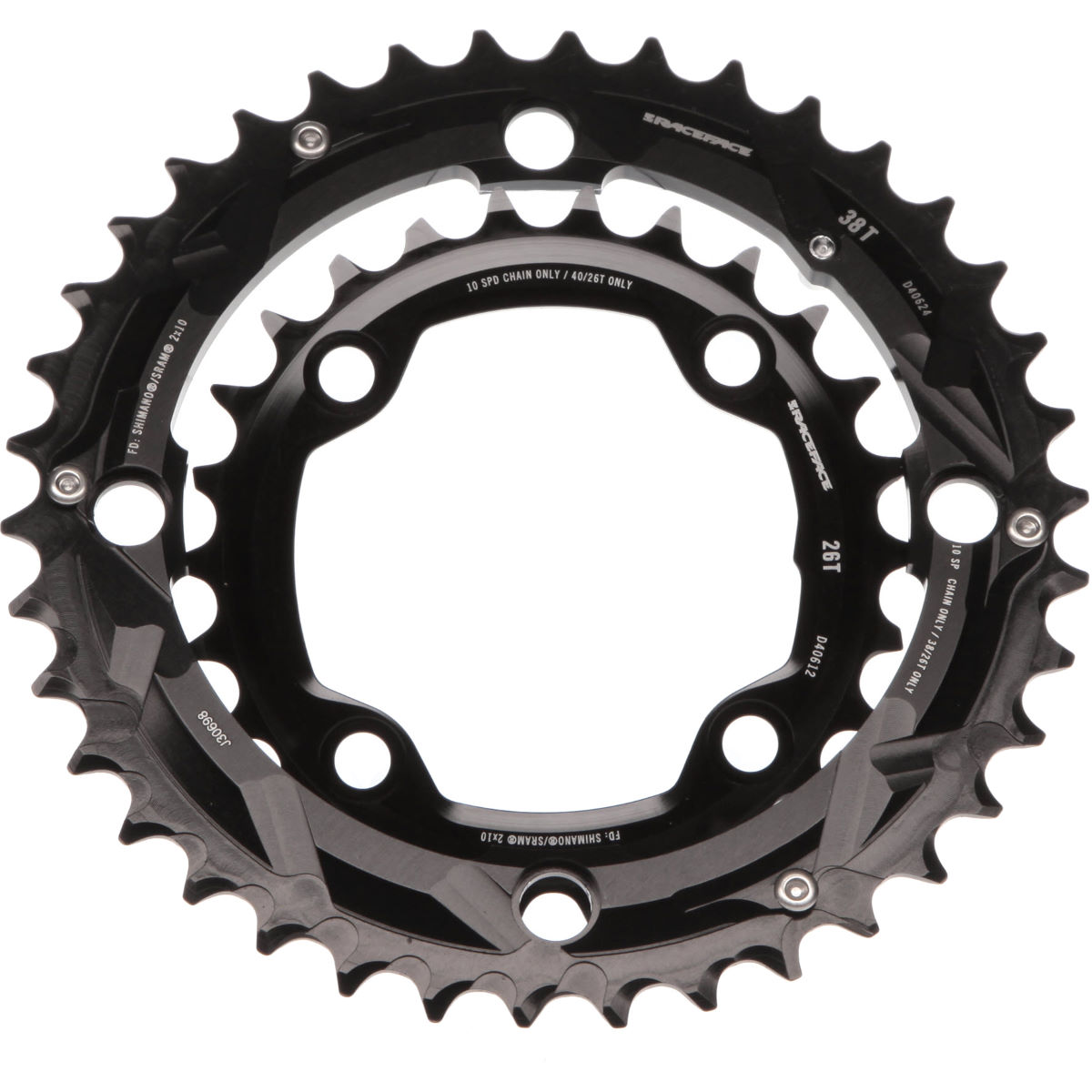 Comprar Juego de platos Race Face Turbine (doble, 10 velocidades) - Platos al mejor precio