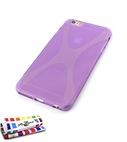 Comprar Muzzano F841189 - Funda para Apple iPhone 6 Plus, color violeta al mejor precio