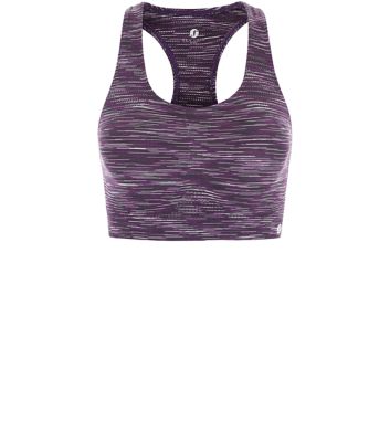 Comprar Purple Space Dye Sports Crop Top al mejor precio
