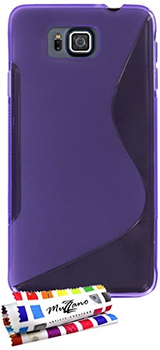 Comprar Muzzano F840773 - Funda para Samsung Galaxy Alpha, color violeta al mejor precio