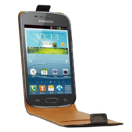 Comparar mejores precios Swiss Charger SCP10127 - Funda de piel para Samsung Galaxy Trend S7560, color negro con descuentos Comprar Swiss Charger SCP10127 - Funda de piel para Samsung Galaxy Trend S7560, color negro al mejor precio
