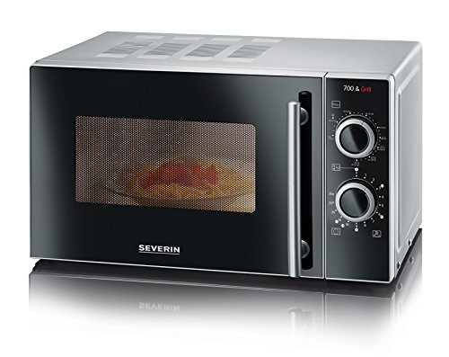 Comprar Severin MW 7875 - Microondas con grill, color plata y negro al mejor precio