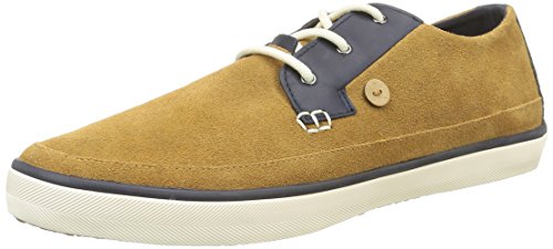 Comprar Faguo Wattlelow02 - Zapatillas de deporte de Piel para hombre Marrón Marron (007 Spice/Navy) 45 al mejor precio