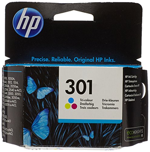 Comprar HP 301 - Cartucho de tinta original, trí-colour al mejor precio