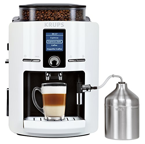 Comprar Krups EA 8245 Piano - Cafetera de espresso, color blanco/negro [Importado de Alemania] al mejor precio